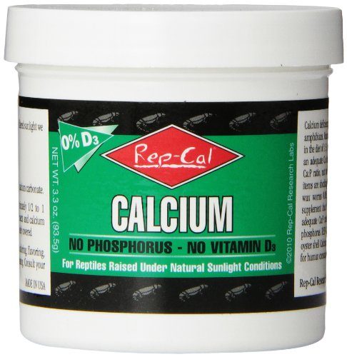 Rep-Cal Calcium without Vitamin D3 - 3.3 oz  