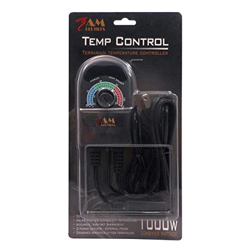 Reptile Treasures Temperature Control with Probe - 3 Outlet - 1000 W