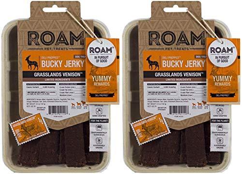 Roam Bucky Jerky Dog Jerkey Treats - 5 oz Box  