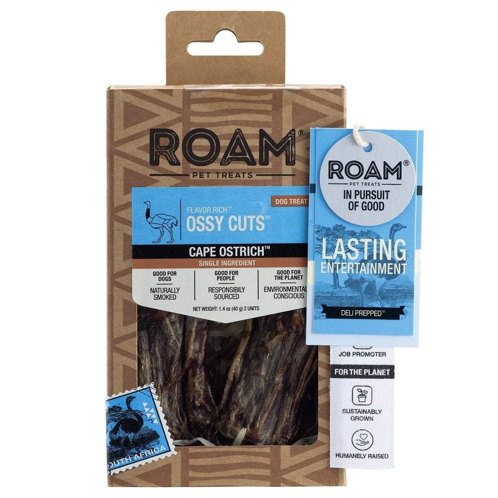 Roam Ossy Cuts (neck) Dog Natural Chews - 2 ct Box  