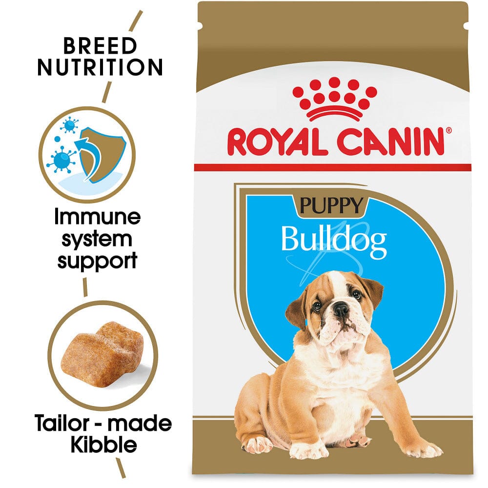 Royal Canin Breed Health Nutrition Bulldog Puppy Dry Dog Food  