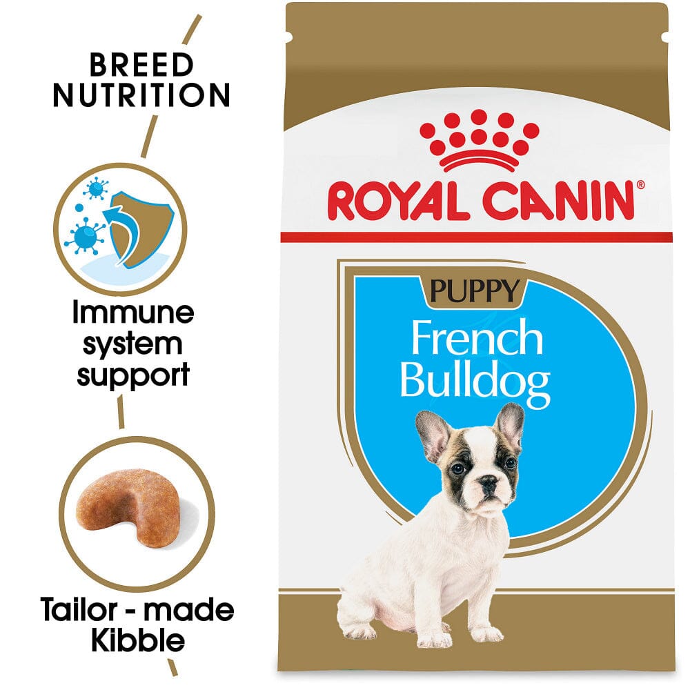 Royal Canin Breed Health Nutrition French Bulldog Puppy Recipe Dry Dog Food  