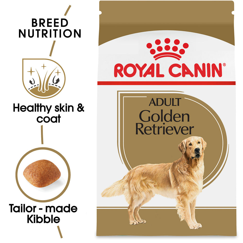 Royal Canin Breed Health Nutrition Golden Retriever Adult Dry Dog Food  