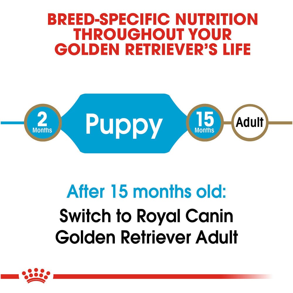 Royal Canin Breed Health Nutrition Golden Retriever Puppy Dry Dog Food  