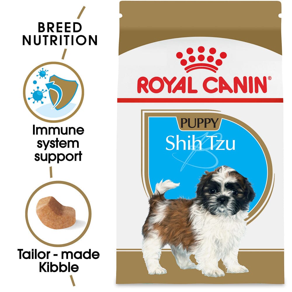 Royal Canin Breed Health Nutrition Shih Tzu Puppy Dry Dog Food  