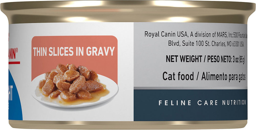 Royal Canin Feline Weight Care Thin Slices in Gravy Canned Cat Food  