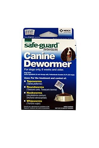 Safe-Guard Canine Dog De-wormer - 2 Gm - 3 Pack  