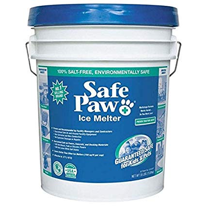 Safe Paw Dog PAIL Ice Melters - 35 lbs  