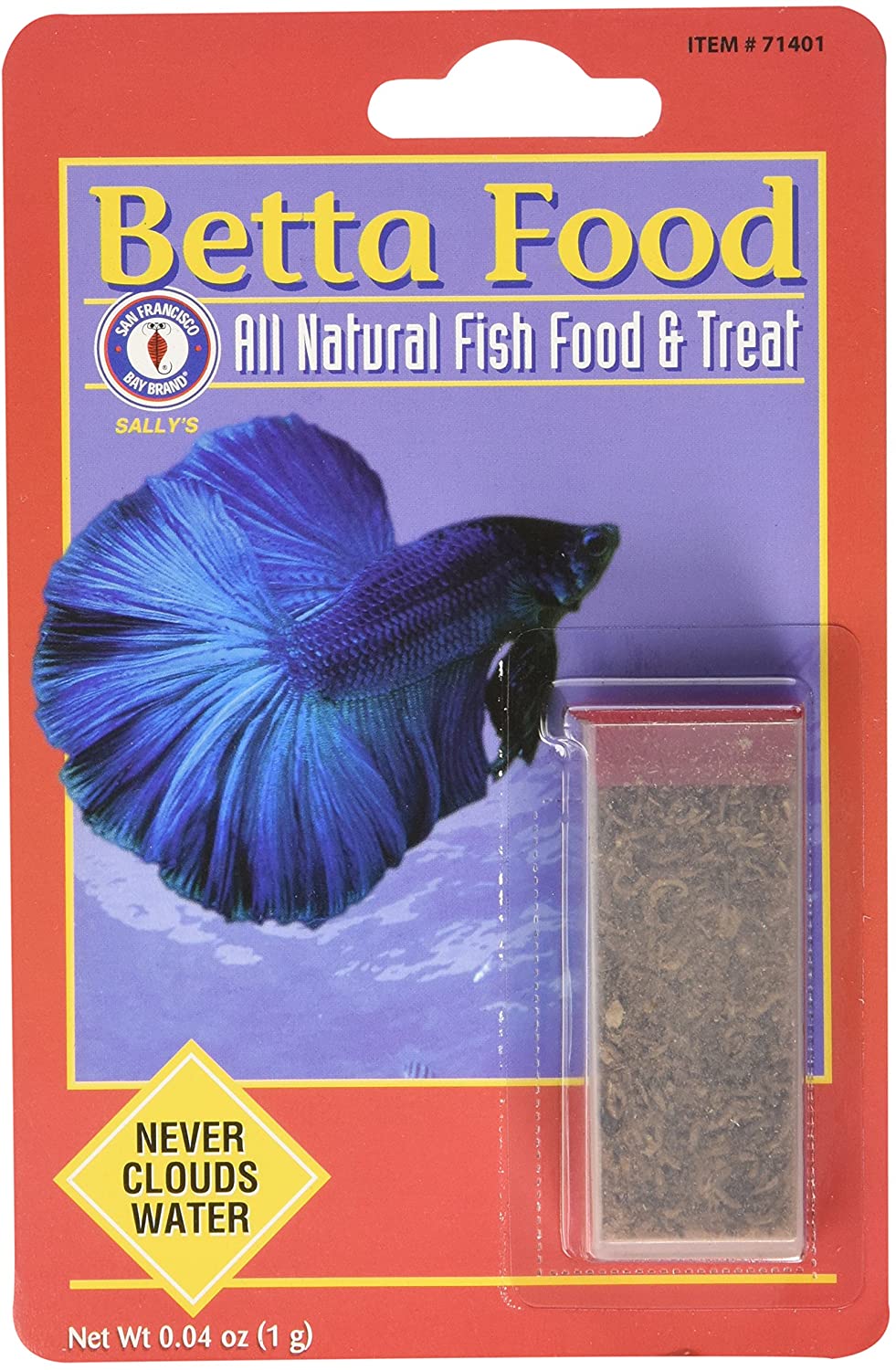 San Francisco Bay Brand Betta Food Freeze Dried Bloodworms - 1 g  