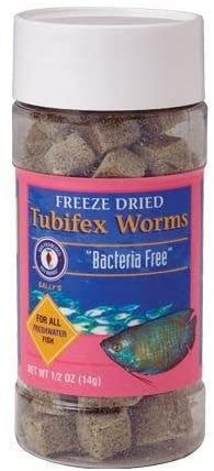 San Francisco Bay Brand Freeze Dried Tubifex Worms - 0.5 oz