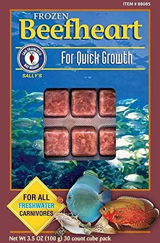 San Francisco Bay Brand Frozen Beefheart - 30 Cubes - 3.5 oz  