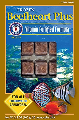 San Francisco Bay Brand Frozen Beefheart Plus - 30 Cubes - 3.5 oz  