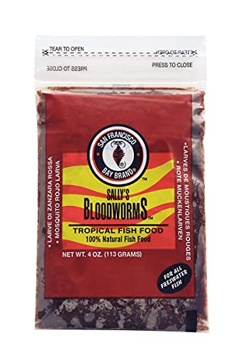 San Francisco Bay Brand Frozen Bloodworms - 4 oz  