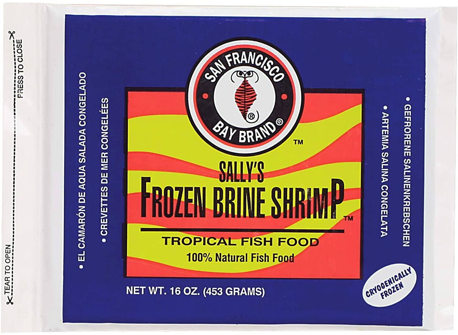 San Francisco Bay Brand Frozen Brine Shrimp - 16 oz  