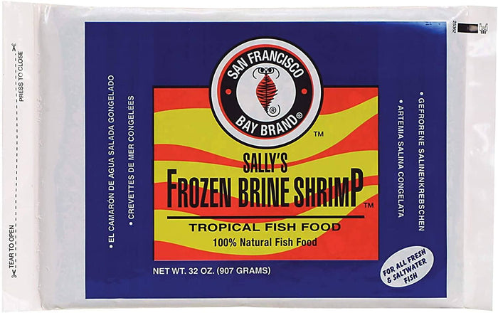 San Francisco Bay Brand Frozen Brine Shrimp - 32 oz