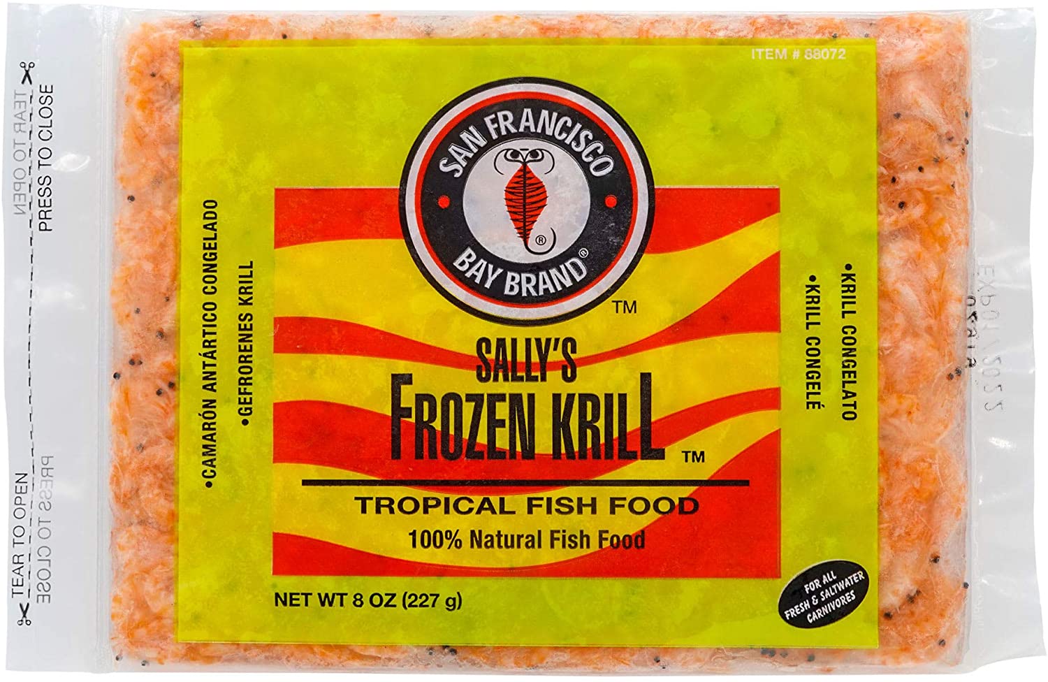 San Francisco Bay Brand Frozen Krill - 8 oz  