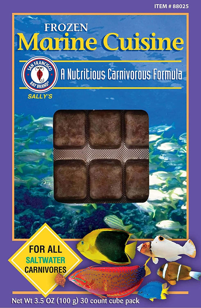 San Francisco Bay Brand Frozen Marine Cuisine - 30 Cubes - 3.5 oz
