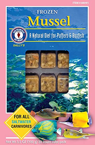 San Francisco Bay Brand Frozen Mussel Cubes - 30 Cubes - 3.5 oz  