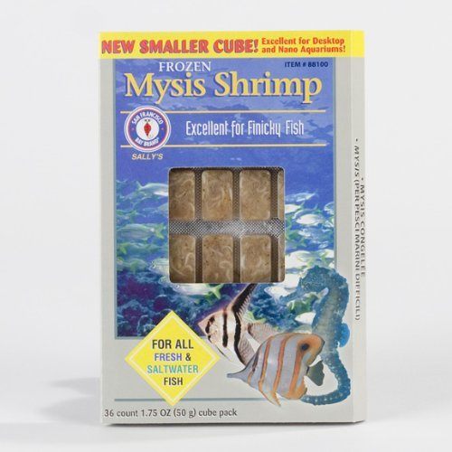 San Francisco Bay Brand Frozen Mysis Shrimp - 36 Cubes - 1.75 oz