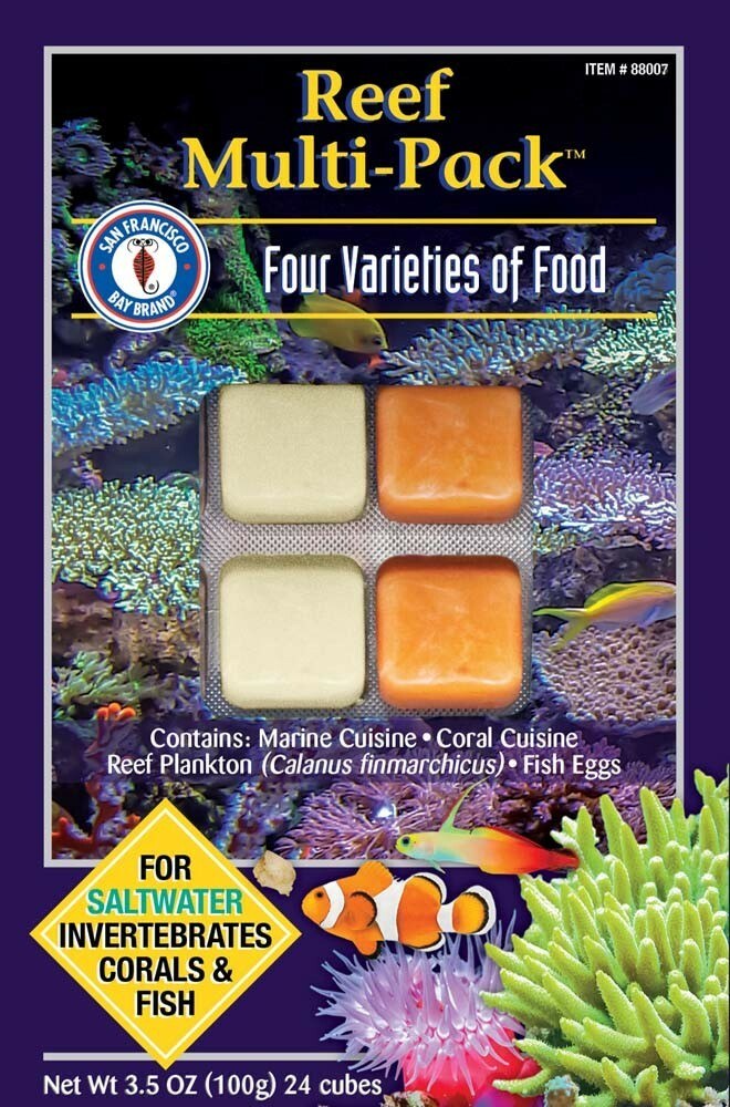 San Francisco Bay Brand Frozen Reef Multi-Pack - 24 Cubes - 3.5 oz