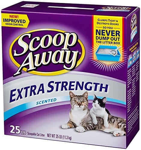 Scoop Away Extra Strength Multi-Cat Cat Litter - Clean Breeze - 25 Lbs