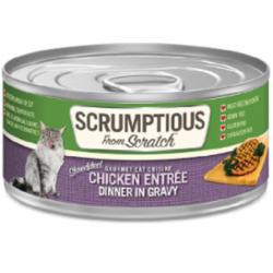 Scrumptious Cat Chicken Gravy Canned Cat Food - 2.8 Oz - Case of 12  