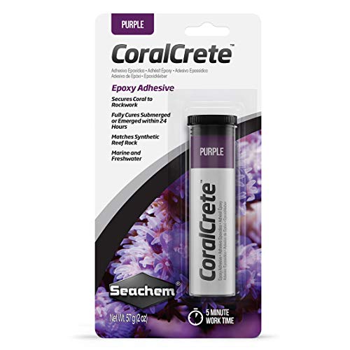 Seachem CoralCrete Epoxy Adhesive - Purple - 57 g  