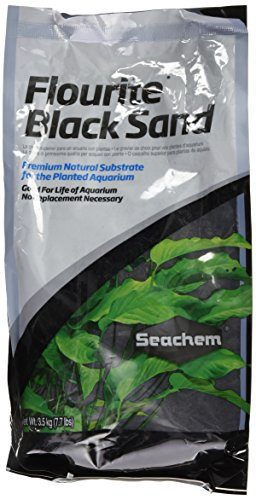 Seachem Flourite Black Sand - 3.5 kg - Pack of 4  