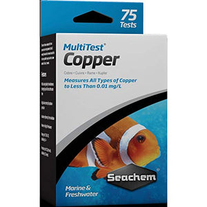 Seachem MultiTest - Copper - 75 Tests