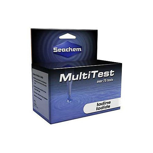 Seachem MultiTest - Iodine/Iodide - 75+ Tests  