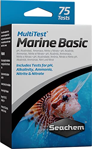 Seachem MultiTest - Marine Basic - 75+ Tests  