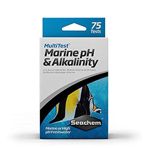 Seachem MultiTest - Marine pH/Alkalinity - 75 Tests