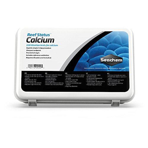 Seachem Reef Status Test Kit - Calcium - 150 Tests  