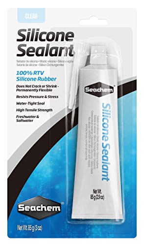 Seachem Silicone Sealant - 3 oz - Clear  