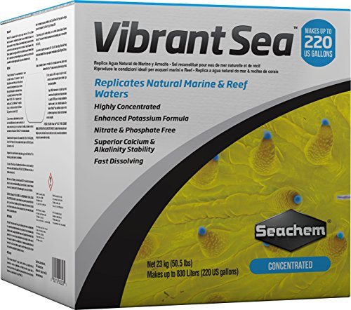 Seachem Vibrant Sea Salt - 220 gal  