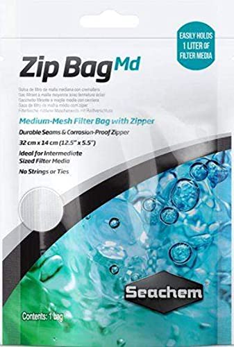 Seachem Zip Bag - 12.5" x 5.5"