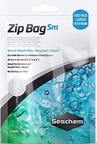 Seachem Zip Bag - Small Mesh - 12.5" x 5.5"  