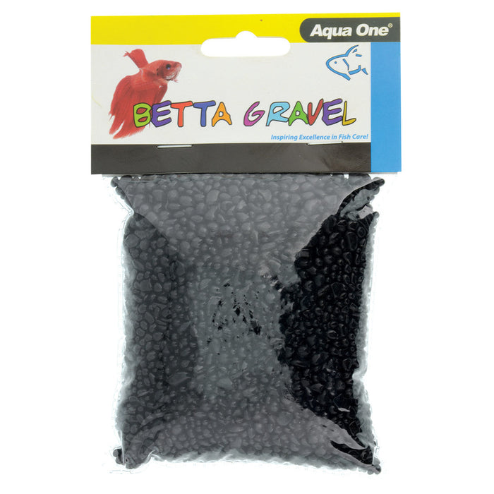 Seapora Betta Gravel - Black - 350 g