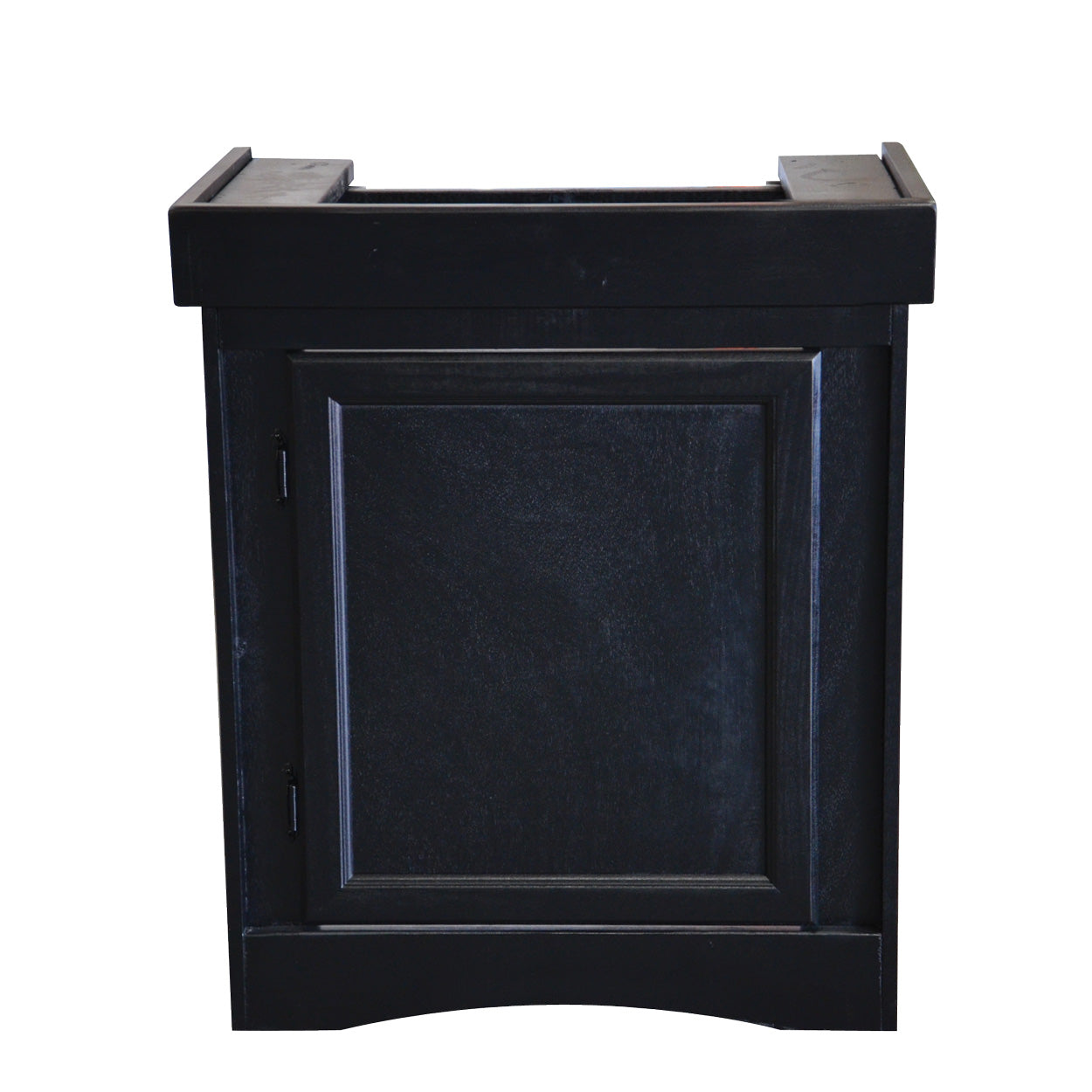 Seapora Monarch Cabinet Stand - Black - 24" x 12"  