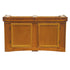 Seapora Monarch Cabinet Stand - Oak - 48" x 18"  