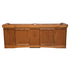 Seapora Monarch Cabinet Stand - Oak - 72" x 24"  