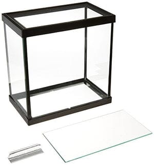Seapora Replacement Glass Canopy & Divider for 1 gal Betta Aquarium