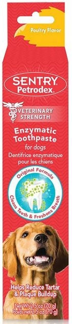 SENTRY Petrodex Veterinary Strength Enzymatic Poultry Flavor Toothpaste for Dogs  