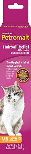 Sentry Petromalt Hairball Relief for Cats - Fish - 2 Oz  