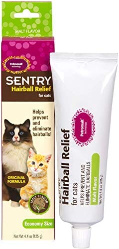 Sentry Petromalt Hairball Relief for Cats - Malt - 4.4 Oz  