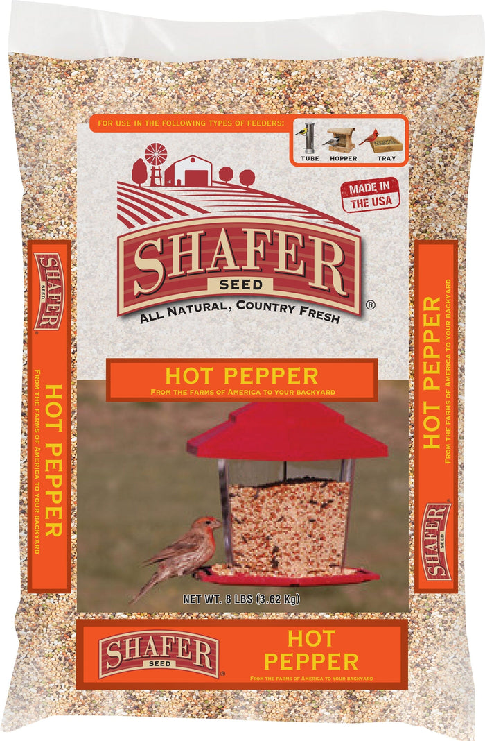 Shafer Hot Pepper Wild Bird Food Seed Mix - 15 Lbs