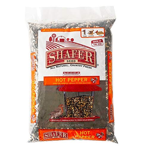 Shafer Hot Pepper Wild Bird Food Seed Mix - 8 Lbs  