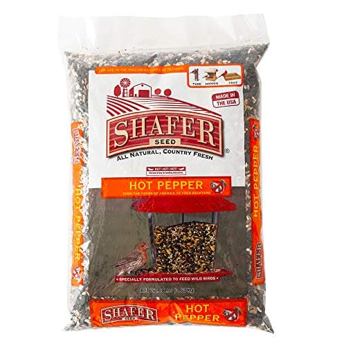 Shafer Hot Pepper Wild Bird Food Seed Mix - 8 Lbs