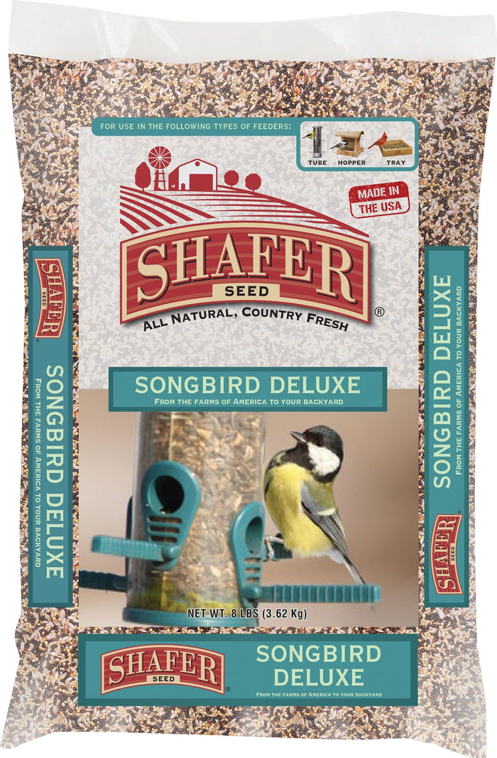 Shafer Songbird Deluxe Wild Bird Food Seed Mix - 40 Lbs