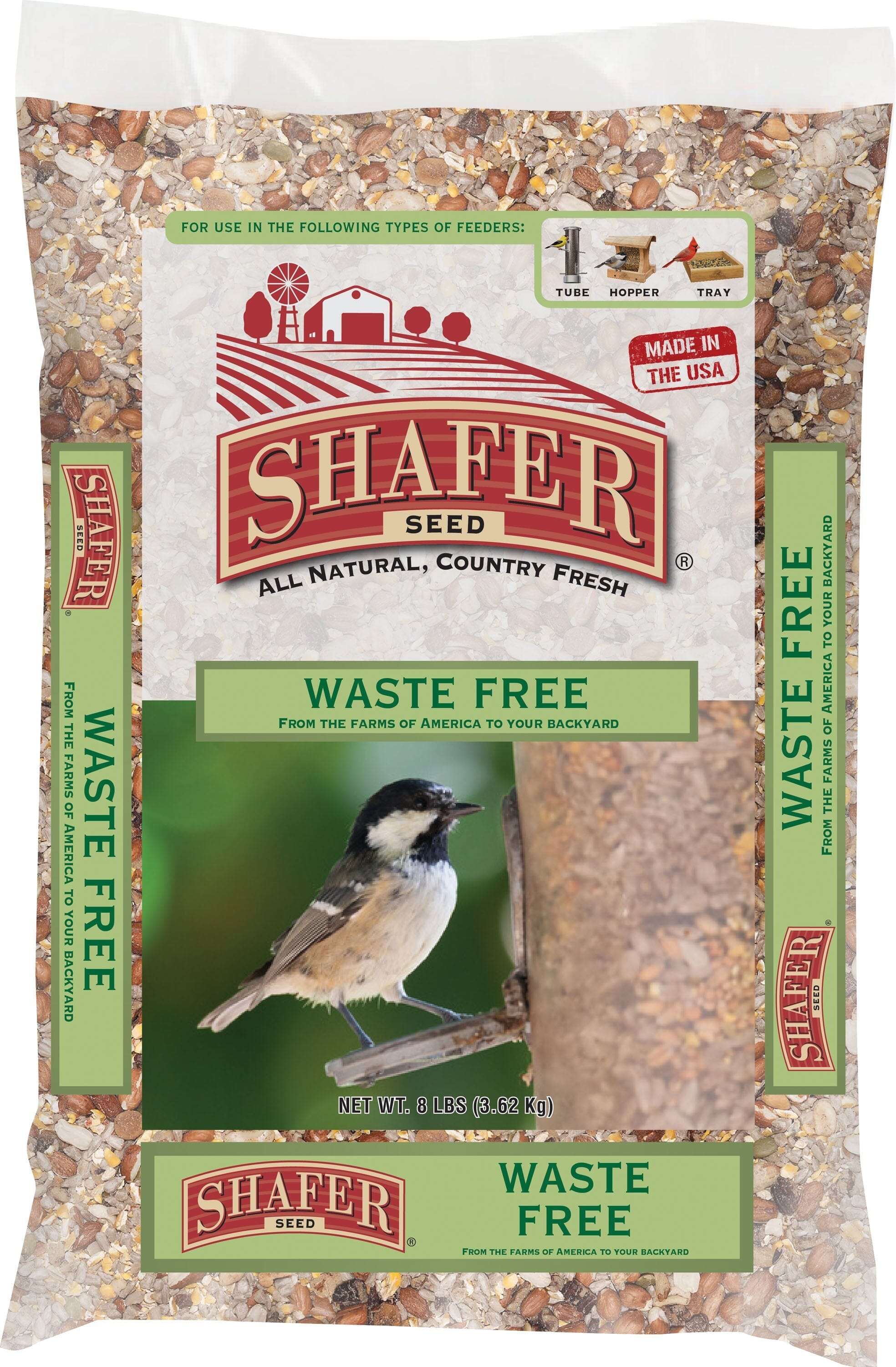 Shafer Waste Free Wild Bird Food - 15 Lbs  